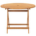 Set mobilier de grădină 5 piese textil bej/lemn masiv - WALTI WALTI