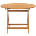 Set mobilier de grădină 5 piese textil model frunze/lemn masiv - WALTI WALTI