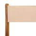 Set mobilier bistro, 3 piese, textil bej/lemn masiv - WALTI WALTI