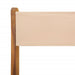Set mobilier bistro, 3 piese, textil bej/lemn masiv - WALTI WALTI