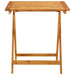 Set mobilier bistro, 3 piese, negru, polipropilenă lemn masiv - WALTI WALTI