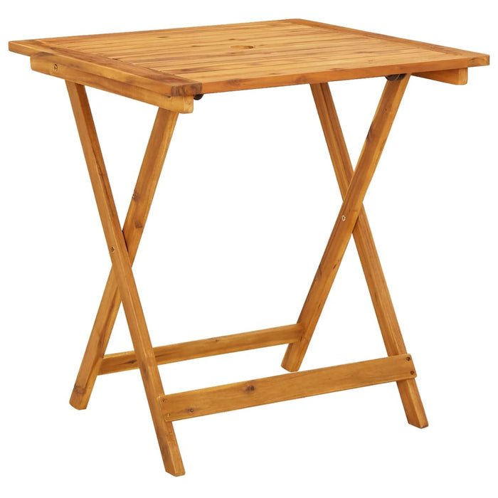 Set mobilier bistro, 3 piese, textil antracit/lemn masiv - WALTI WALTI