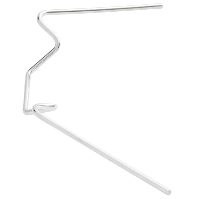 Cleme pentru seră 100 buc. oțel galvanizat tip W - WALTI WALTI