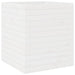 Jardinieră de grădină, alb, 40x40x46 cm, lemn masiv de pin - WALTI WALTI