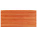Jardinieră grădină maro ceruit, 100x100x49,5 cm, lemn masiv pin - WALTI WALTI