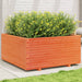 Jardinieră grădină maro ceruit, 100x100x49,5 cm, lemn masiv pin - WALTI WALTI
