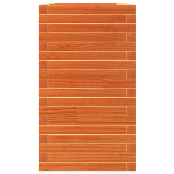 Jardinieră grădină, maro ceruit, 90x40x72,5 cm, lemn masiv pin - WALTI WALTI