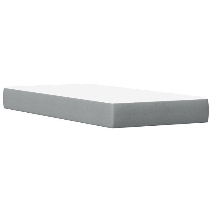 Pat cu saltea, alb, 90x200 cm, lemn masiv pin - WALTI WALTI