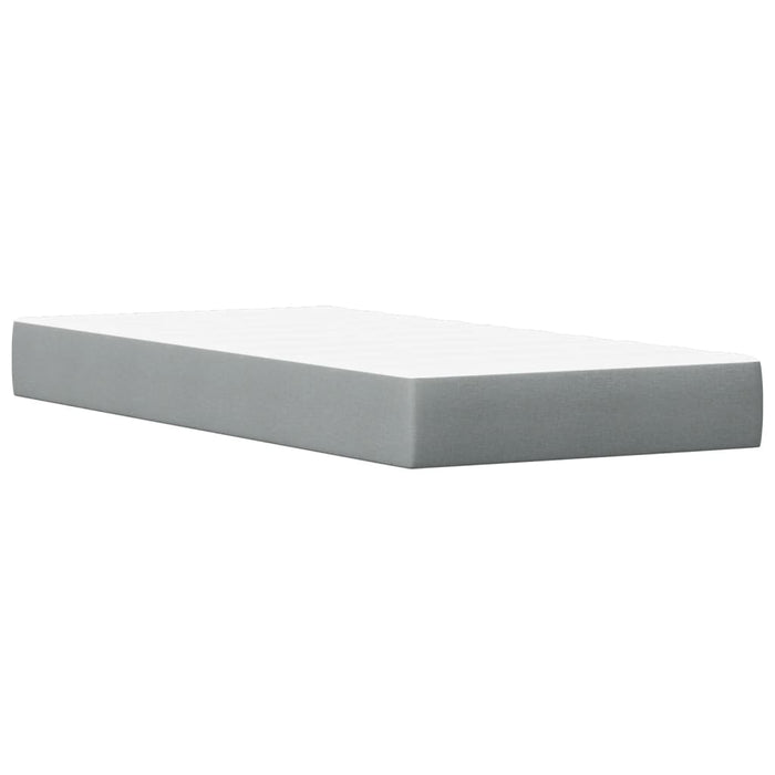 Pat cu saltea, maro ceruit, 90x200 cm, lemn masiv pin - WALTI WALTI