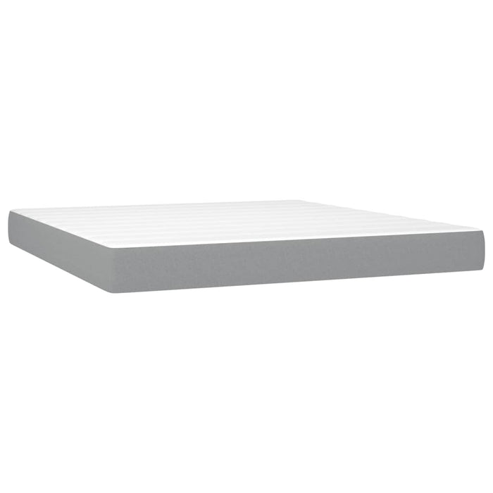 Pat cu saltea, alb, 140x190 cm, lemn masiv pin - WALTI WALTI