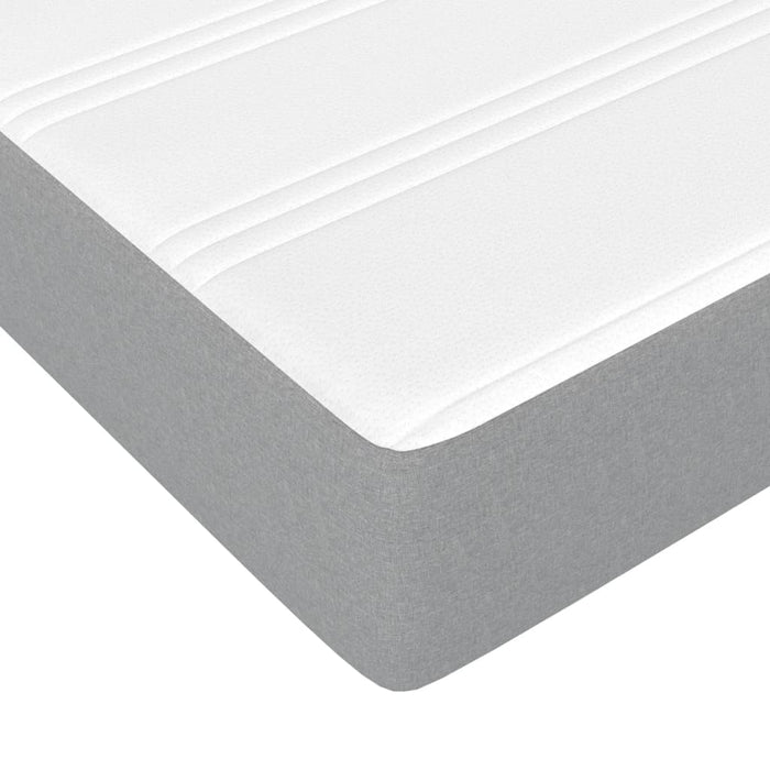 Pat cu saltea, alb, 140x190 cm, lemn masiv pin - WALTI WALTI