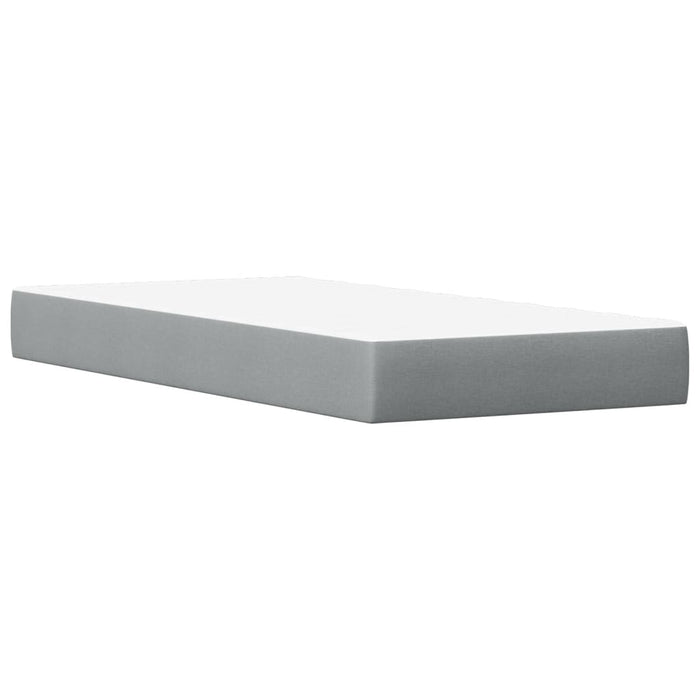 Pat cu saltea, alb, 90x190 cm, lemn masiv pin - WALTI WALTI