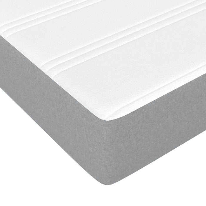 Pat cu saltea, alb, 90x190 cm, lemn masiv pin - WALTI WALTI
