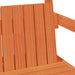 Set pat bancă cu acoperiș maro ceruit 80x200cm lemn masiv pin - WALTI WALTI