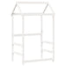 Set pat de zi/bancă cu acoperiș alb 80x200 cm lemn masiv de pin - WALTI WALTI