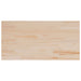 Blat de masă 100x50x2,5 cm dreptunghiular, lemn masiv de pin - WALTI WALTI