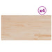 Blaturi masă 4 buc. 100x50x2,5cm dreptunghiulare lemn masiv pin - WALTI WALTI