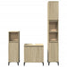 Set mobilier de baie, 3 piese, stejar sonoma, lemn prelucrat - WALTI WALTI