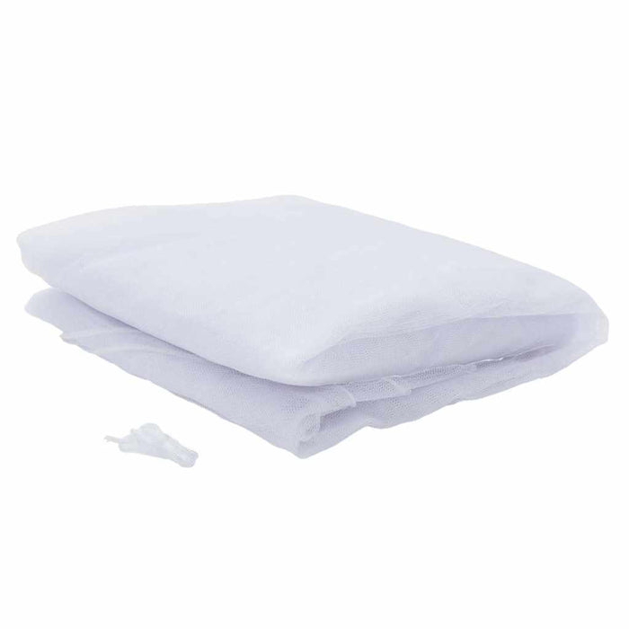 Plasă de țânțari pentru exterior 220 ochiuri alb 300x300x250 cm WALTI