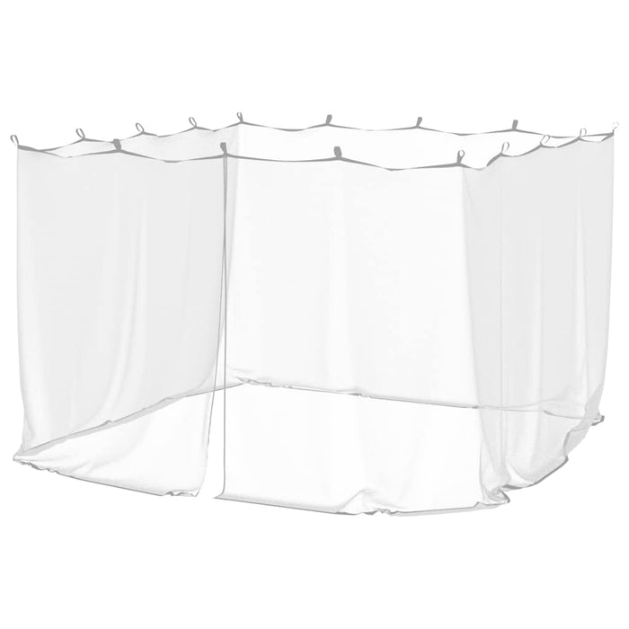 Plasă de țânțari pentru exterior 220 ochiuri alb 300x300x200 cm WALTI