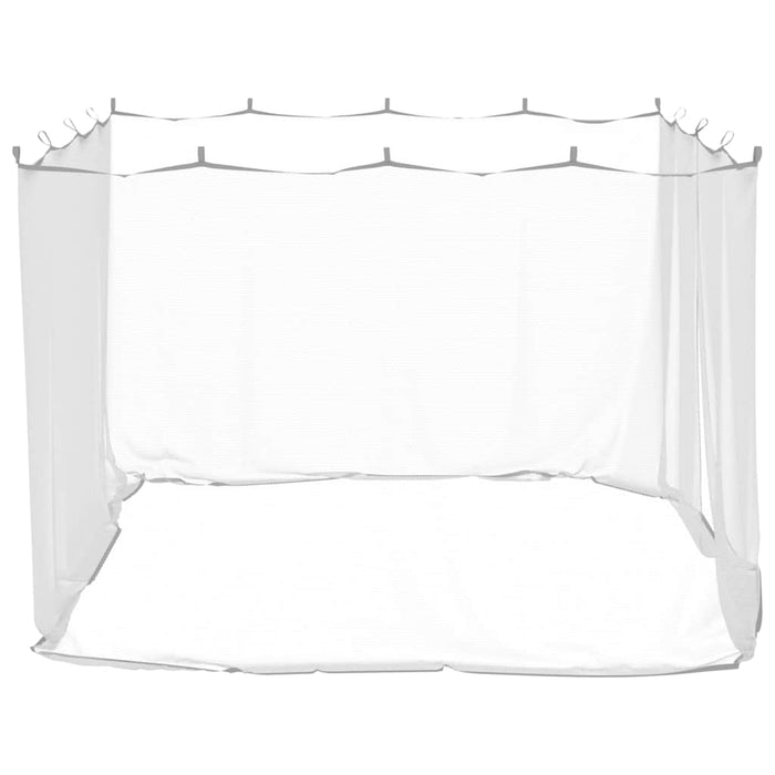 Plasă de țânțari pentru exterior 220 ochiuri alb 300x300x200 cm WALTI