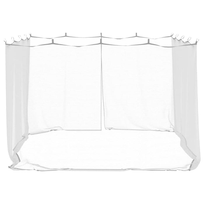 Plasă de țânțari pentru exterior 220 ochiuri alb 300x300x200 cm WALTI