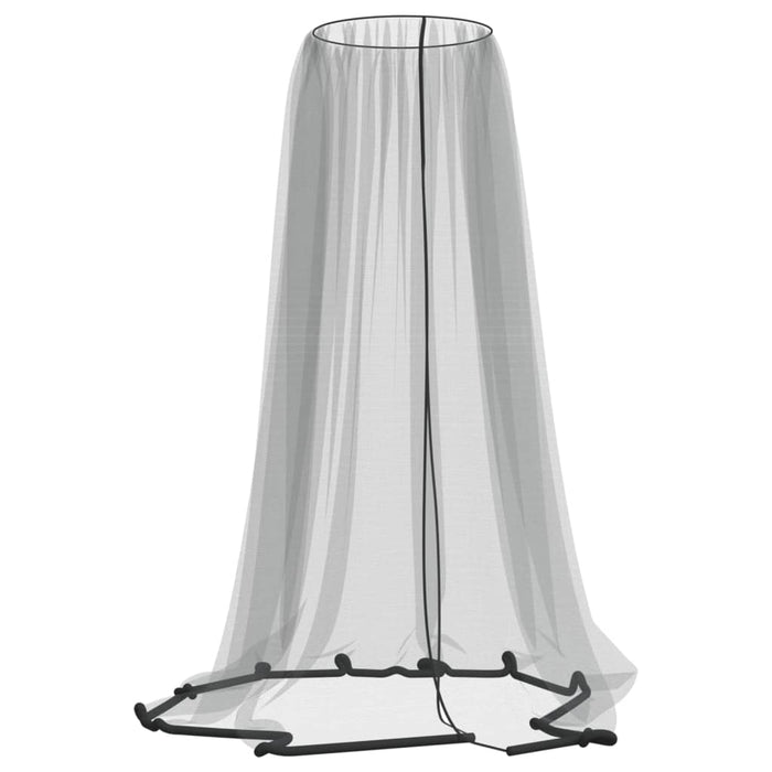 Plasa de tantari pentru umbrela 220 ochiuri negru Φ300x230 cm - WALTI WALTI