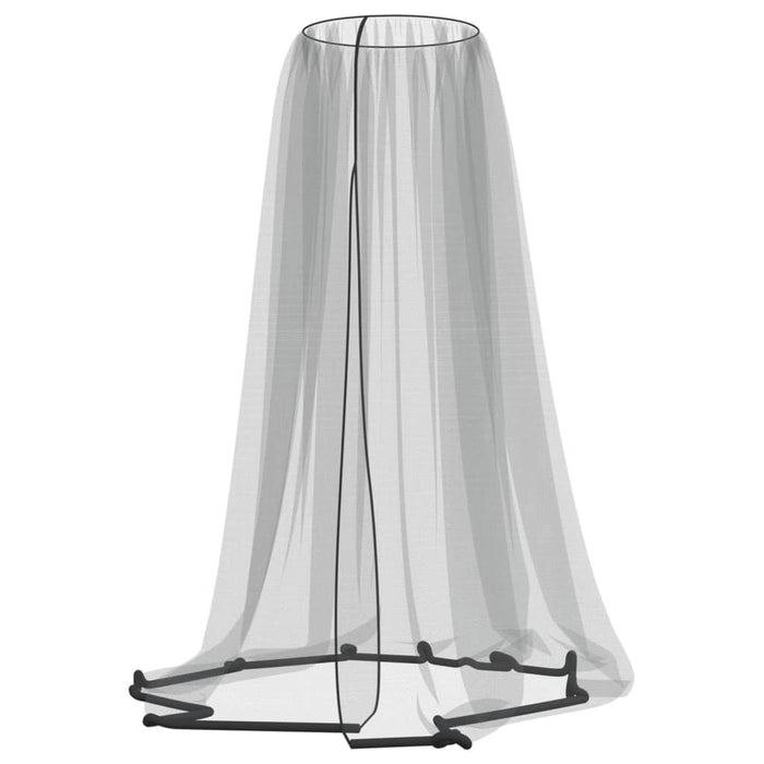 Plasa de tantari pentru umbrela 220 ochiuri negru Φ300x230 cm - WALTI WALTI