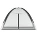 Plasa țânțari Mongolia cu uși, 220 ochiuri-negru-200x120x130 cm - WALTI WALTI