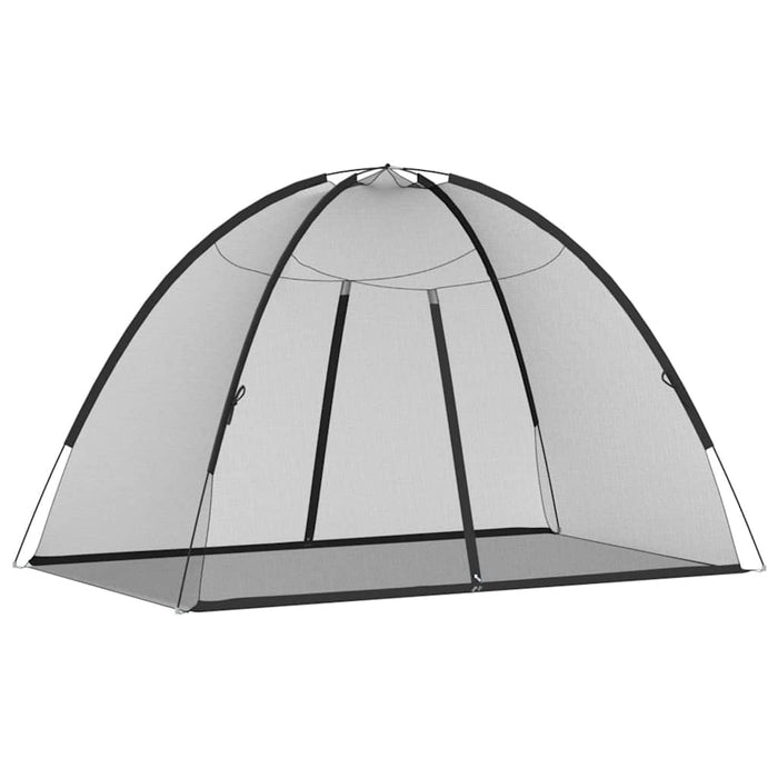 Plasa țânțari Mongolia cu uși, 220 ochiuri-negru-200x120x130 cm - WALTI WALTI