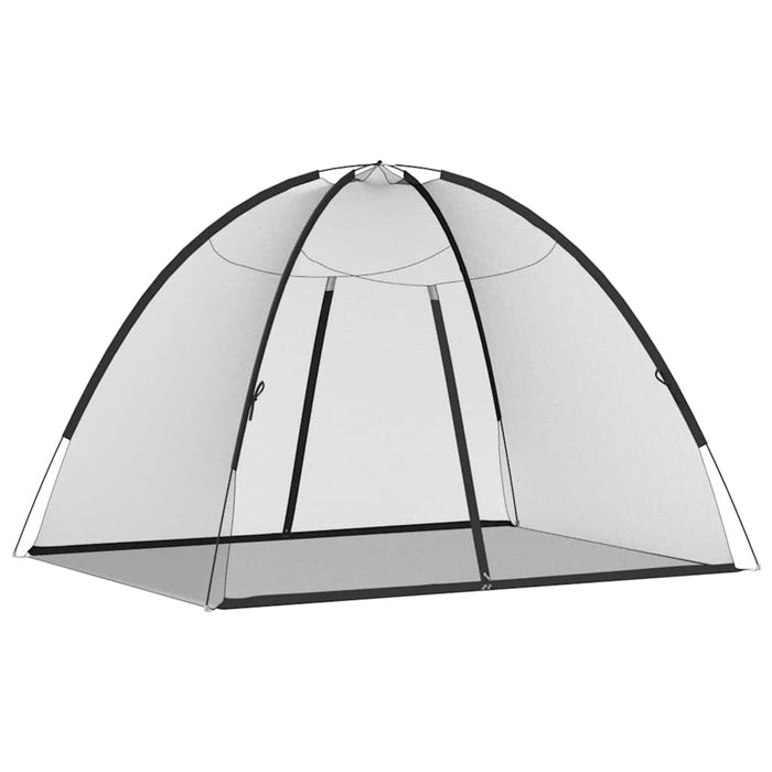 Plasa țânțari Mongolia cu uși, 220 ochiuri negru 200x150x140 cm - WALTI WALTI