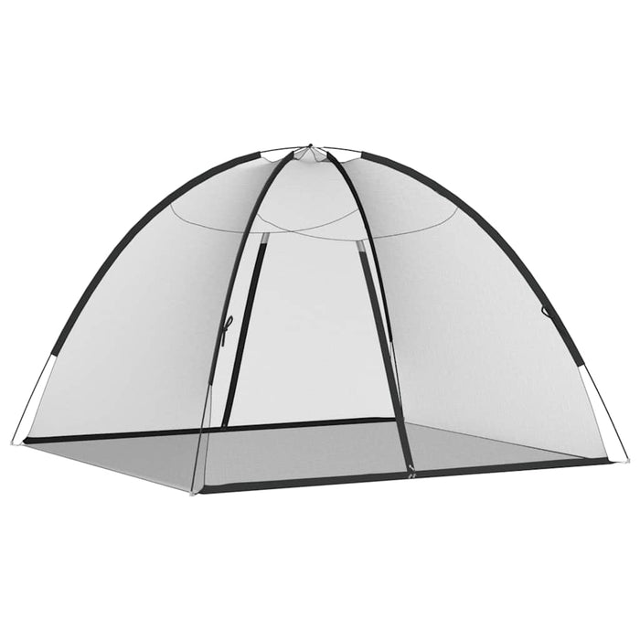 Plasa țânțari Mongolia cu uși, 220 ochiuri negru 200x180x135 cm - WALTI WALTI