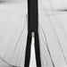 Plasa țânțari Mongolia cu uși, 220 ochiuri negru 200x200x135 cm - WALTI WALTI