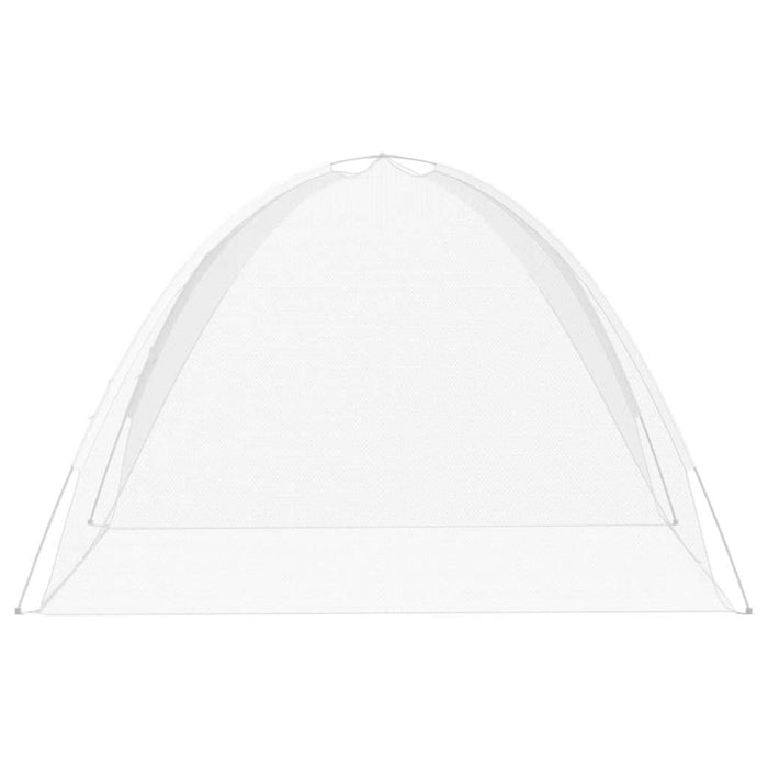 Plasa țânțari Mongolia cu uși, 220 ochiuri alb 200x200x130 cm - WALTI WALTI
