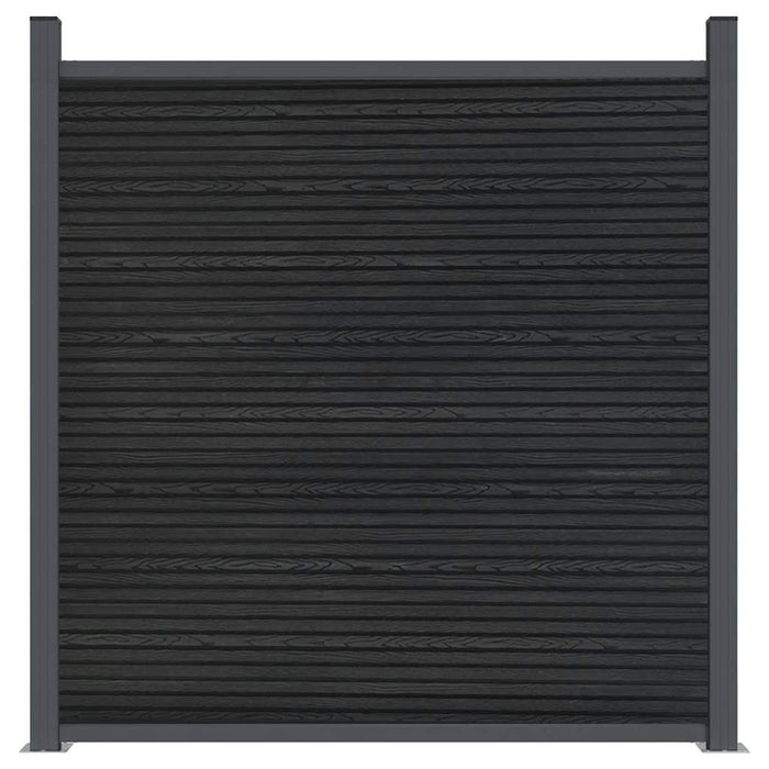 Panouri pentru gard, gri, 699x186 cm, WPC - WALTI WALTI