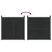 Panouri pentru gard, gri, 699x186 cm, WPC - WALTI WALTI