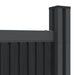 Panouri pentru gard, gri, 699x186 cm, WPC - WALTI WALTI