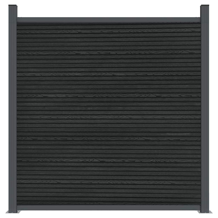 Panou pentru gard, gri, 1218x186 cm, WPC - WALTI WALTI