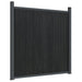 Panou pentru gard, gri, 1218x186 cm, WPC - WALTI WALTI