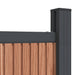 Panouri pentru gard, maro, 699x186 cm, WPC - WALTI WALTI