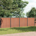 Panouri pentru gard, maro, 872x186 cm, WPC - WALTI WALTI