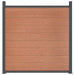 Panou pentru gard, maro, 1045x186 cm, WPC - WALTI WALTI