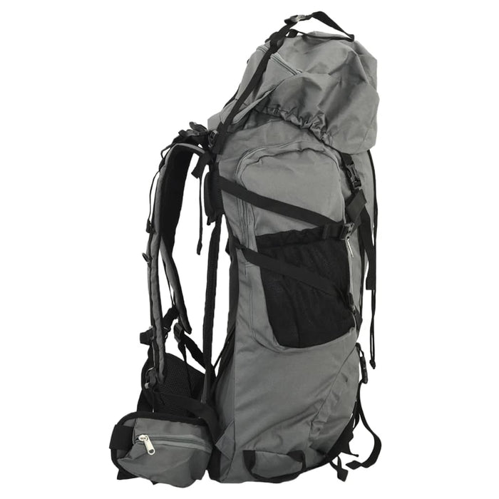 Rucsac de drumeție, gri, 60 L, țesătură oxford - WALTI WALTI