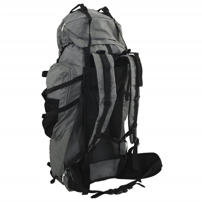 Rucsac de drumeție, gri, 60 L, țesătură oxford - WALTI WALTI