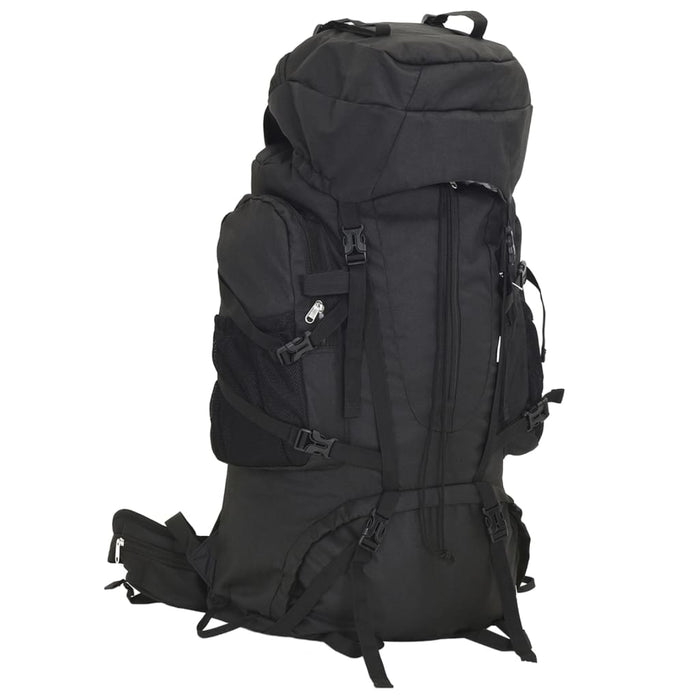 Rucsac de drumeție, negru, 80 L, țesătură oxford - WALTI WALTI