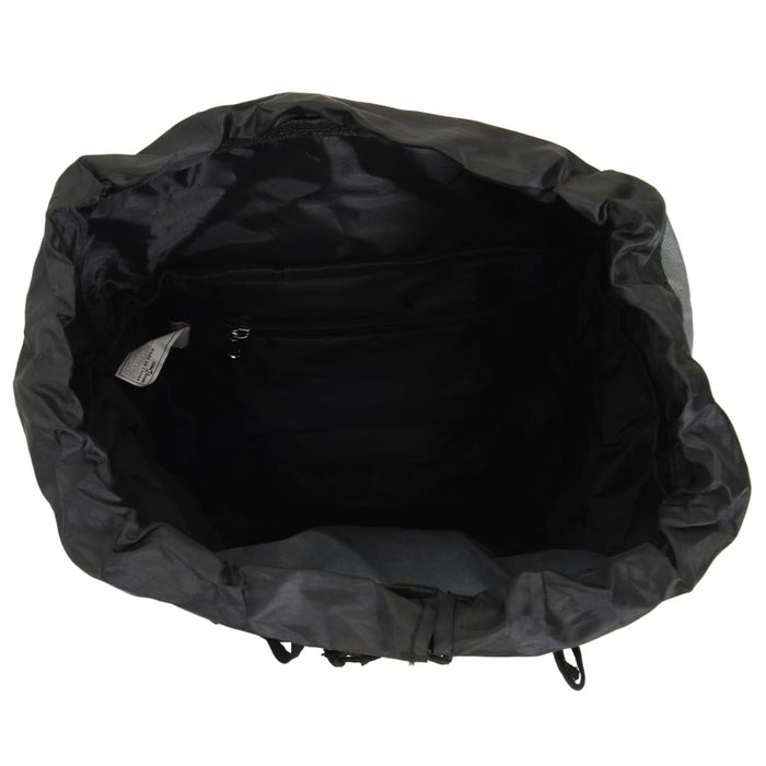 Rucsac de drumeție, verde camuflaj, 80 L, țesătură oxford - WALTI WALTI