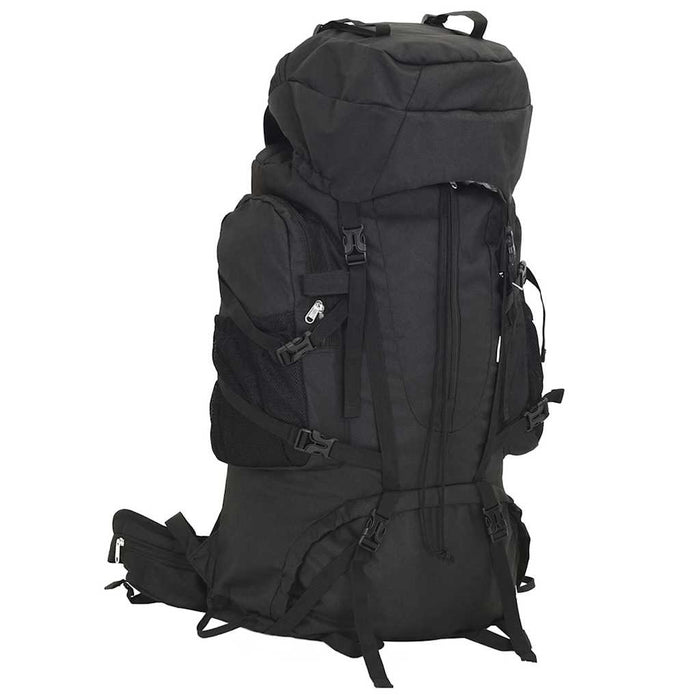 Rucsac de drumeție, negru, 100 L, țesătură oxford WALTI