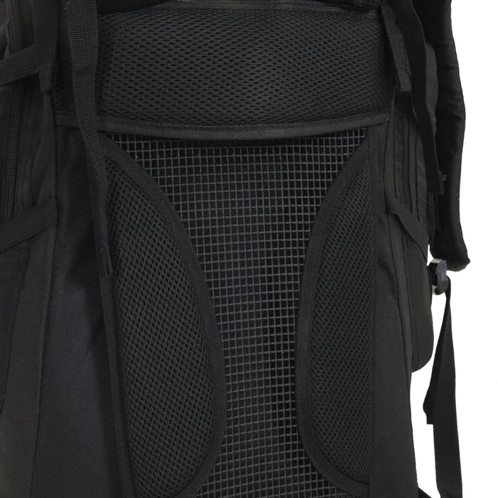 Rucsac de drumeție, negru, 100 L, țesătură oxford WALTI