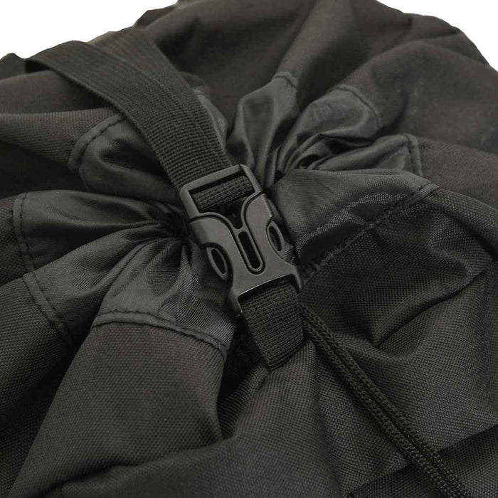 Rucsac de drumeție, negru, 100 L, țesătură oxford WALTI