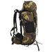 Rucsac de drumeție, verde camuflaj, 100 L, țesătură oxford - WALTI WALTI